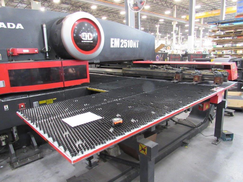 Amada EM2510NT CNC Turret Punch, Machine ID: 8930